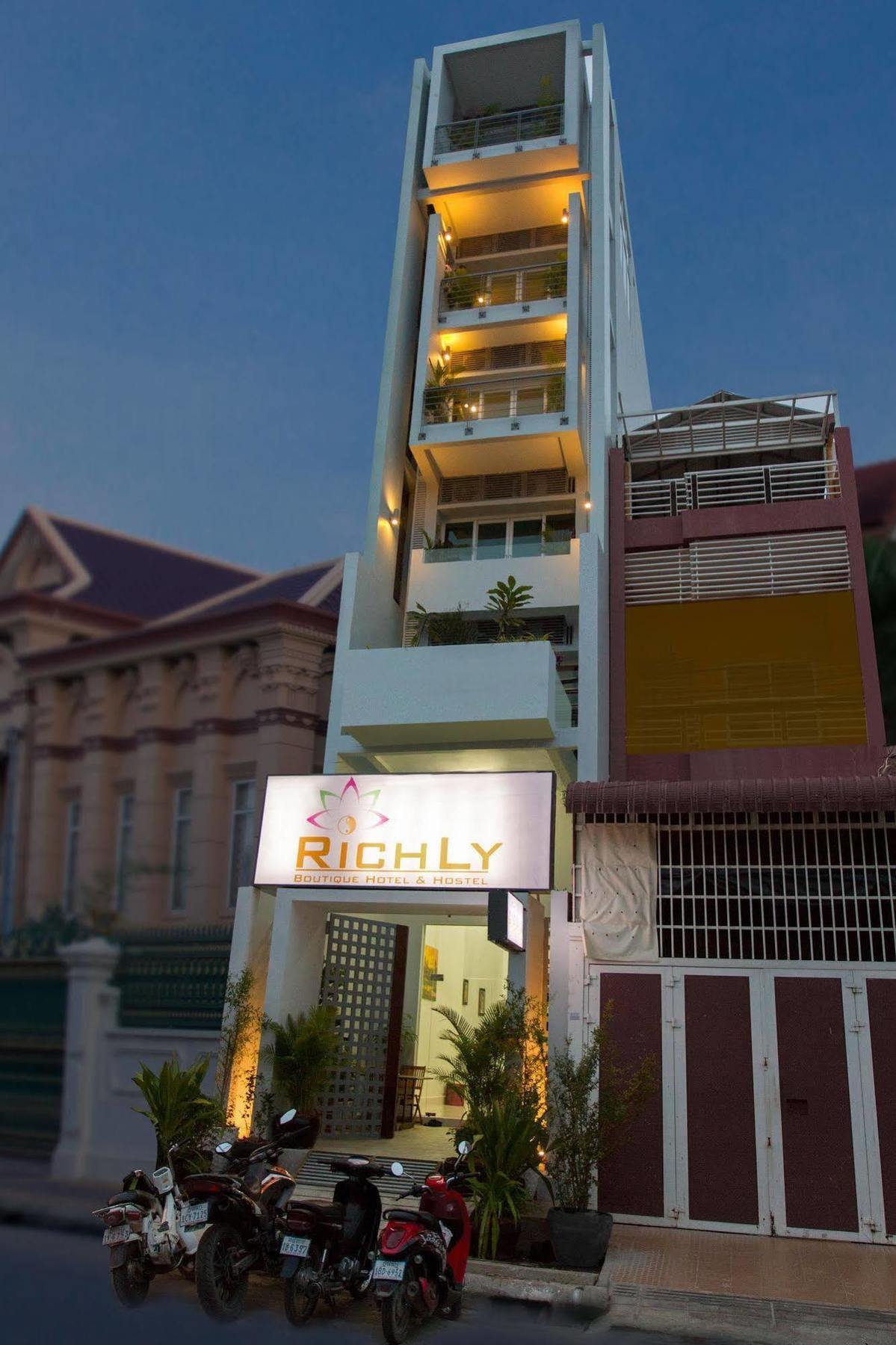 Richly Boutique Hotel Phnom Penh Ngoại thất bức ảnh